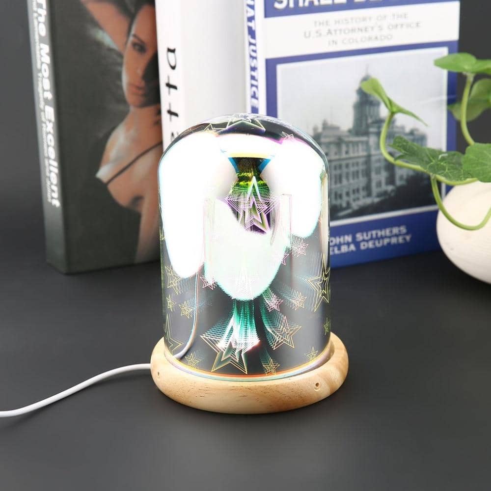 3D Glass Covered LED Lamp-Lights & LEDs