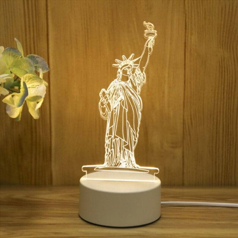 Acrylic Table Lamp-Lights & LEDs