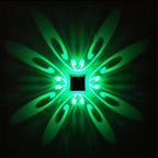 Wall Mounted LED Patterned Lamp-