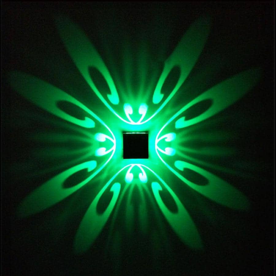 Wall Mounted LED Patterned Lamp-