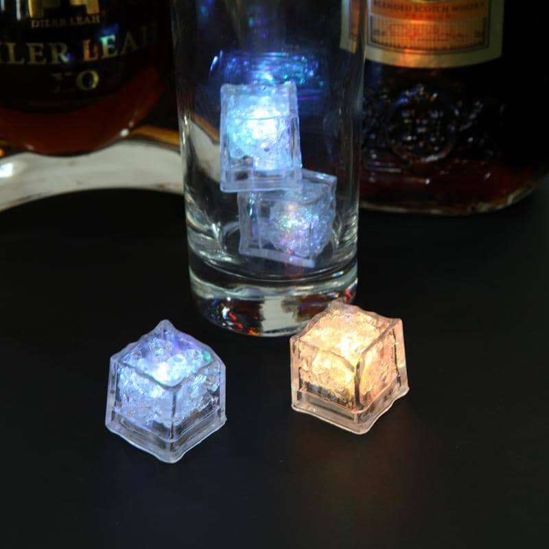 LED Neon Ice Cubes 12 PCS-Barware