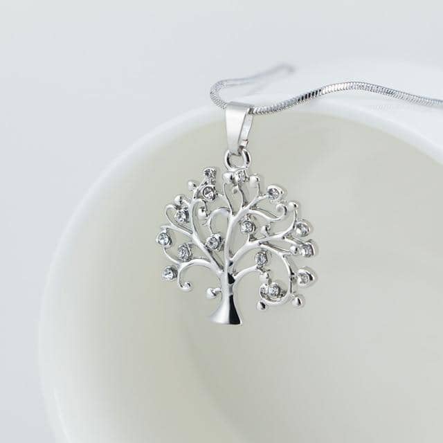 Tree Of Life /w Crystal Fruits-Jewelry