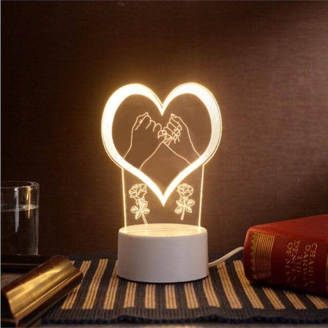 Acrylic Table Lamp-Lights & LEDs