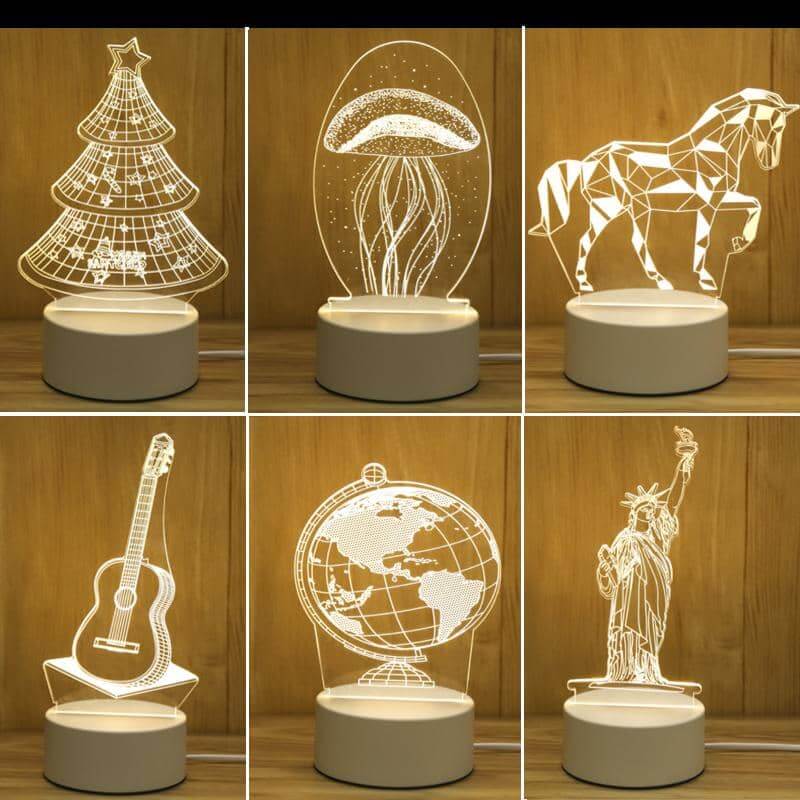 Acrylic Table Lamp-Lights & LEDs