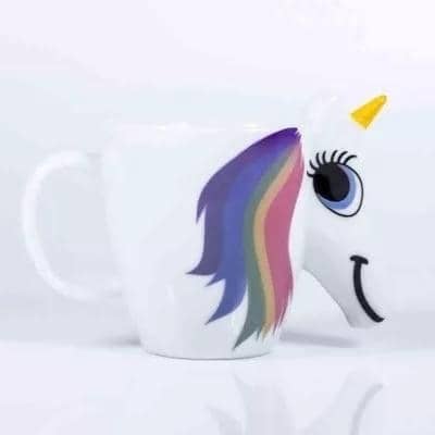 Ceramic Color Changing Unicorn Mug-Homeware