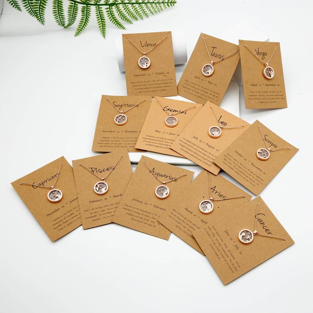 Zodiac Constellation Nacklace