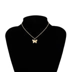Simple Butterflies Necklaces & Earrings-Jewelry