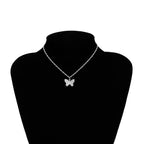 Simple Butterflies Necklaces & Earrings-Jewelry