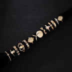 Tocona 15 Pcs Rings Sets-Jewelry