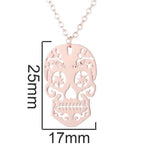 Sugar Skull Necklace-Jewelry