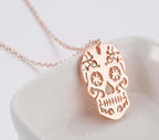 Sugar Skull Necklace-Jewelry