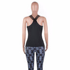 Women's Black Santa Muerte Tank Top-Shirt