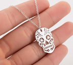 Sugar Skull Necklace-Jewelry