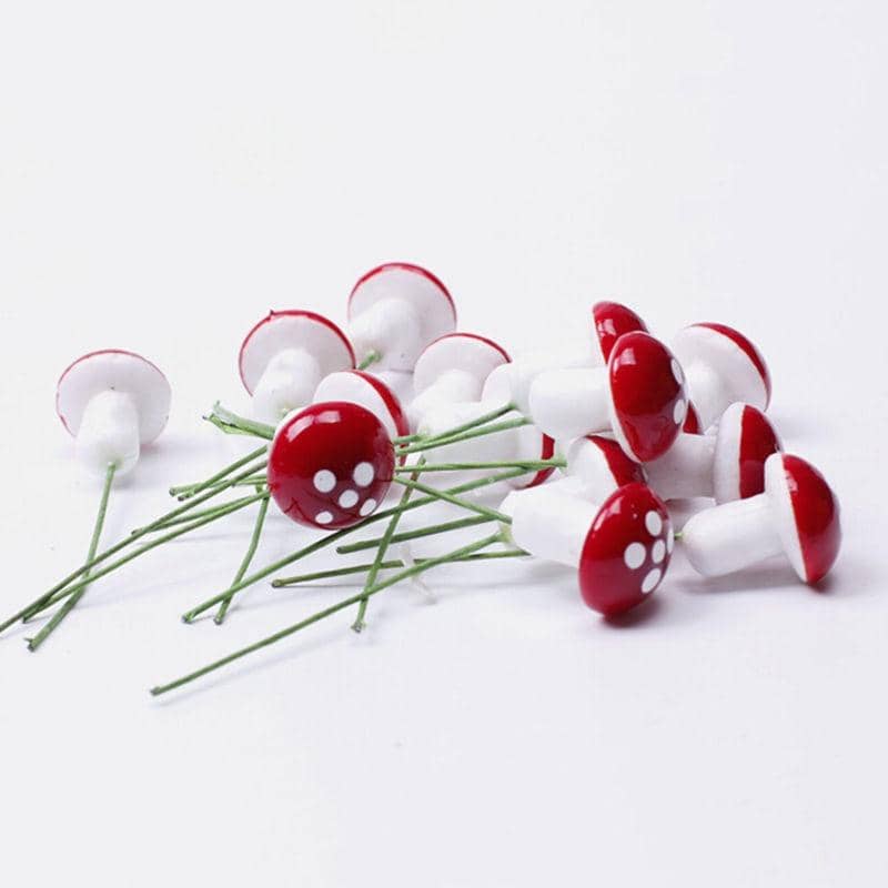 Amanita Muscaria Mushroom Decoration-LED Light Bulbs