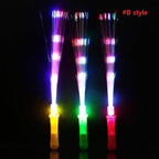Light Up Fiber Optic Sticks 20 Pieces-Lights & LEDs