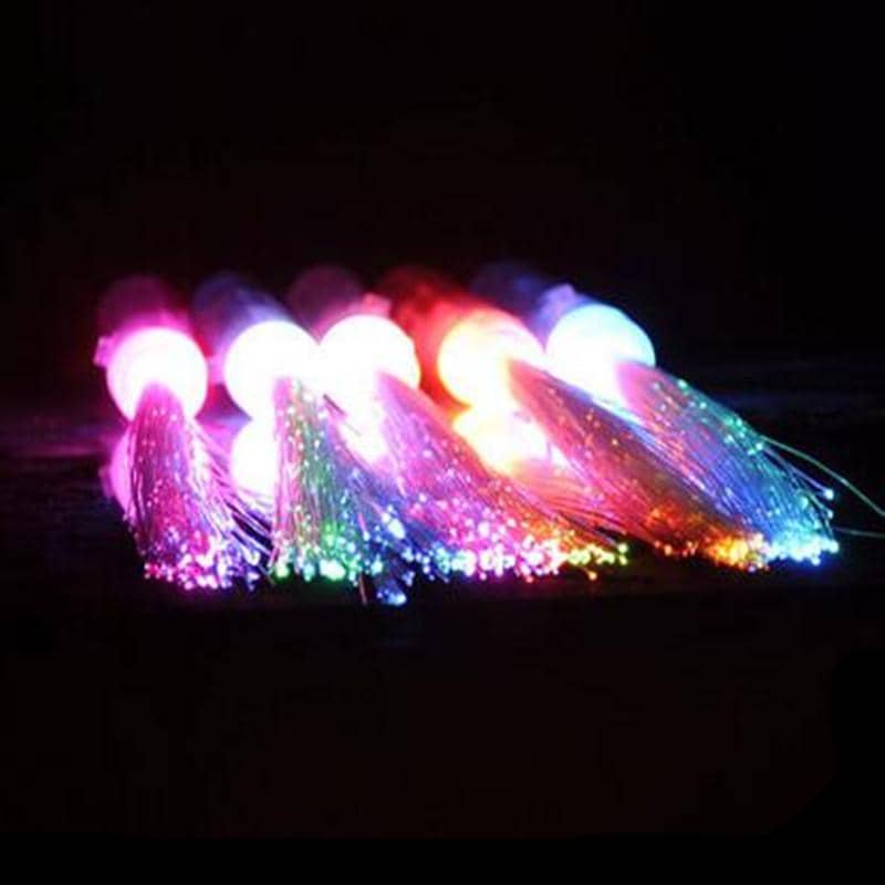 Light Up Fiber Optic Sticks 20 Pieces-Lights & LEDs