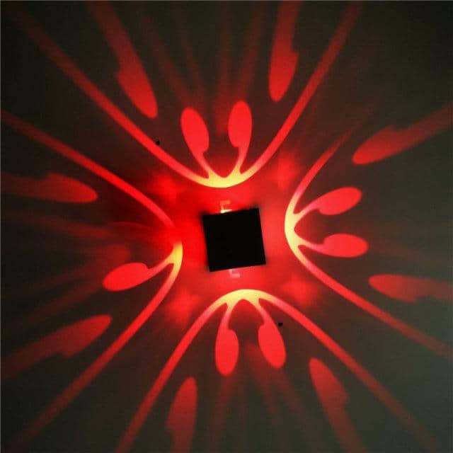 Wall Mounted LED Patterned Lamp-