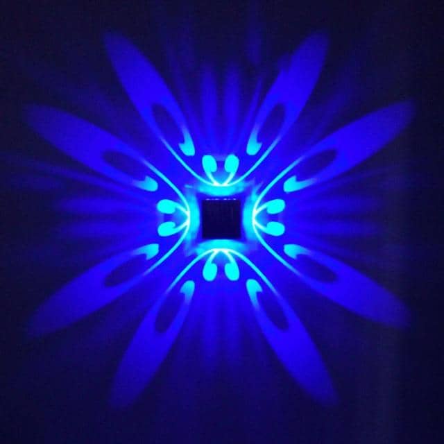 Wall Mounted LED Patterned Lamp-