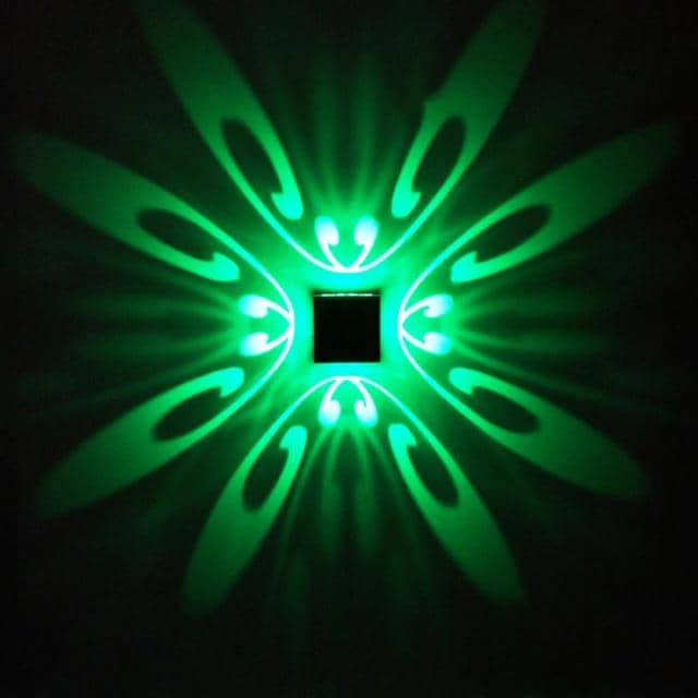Wall Mounted LED Patterned Lamp-