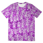 Pink Axolitl Party T Shirt-Shirt