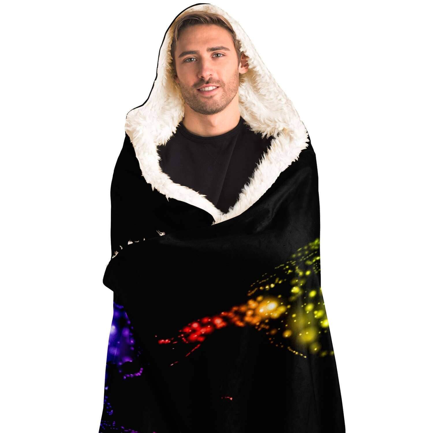 Party World Hooded Blanket-Hooded Blanket - AOP