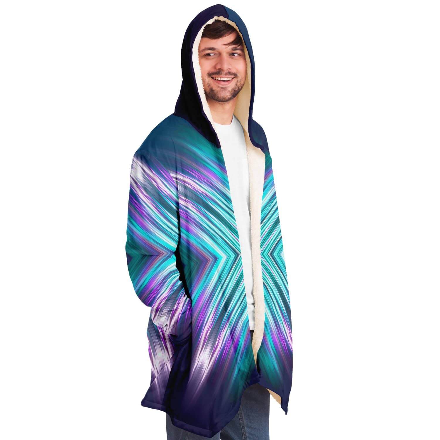 X Light Cloak-Microfleece Cloak - AOP