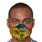Mushroom Glow Printed Face Mask