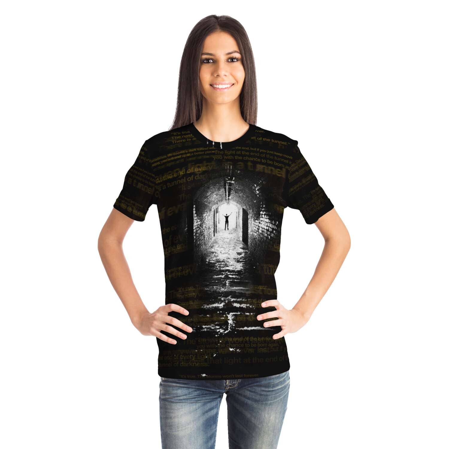 Light at The End of the Tunnel Unisex Shirt-Shirt