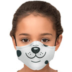 Spotted Doggie Face Mask-Fashion Face Mask - AOP