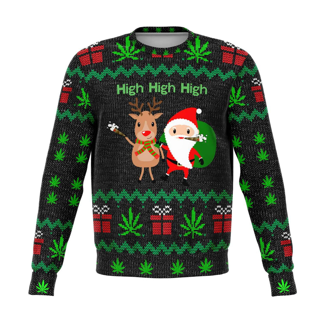 High High High Ugly Christmas Sweater-Ugly Christmas Sweater
