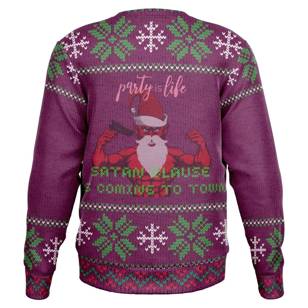 Satan Clause Ugly Christmas Sweater