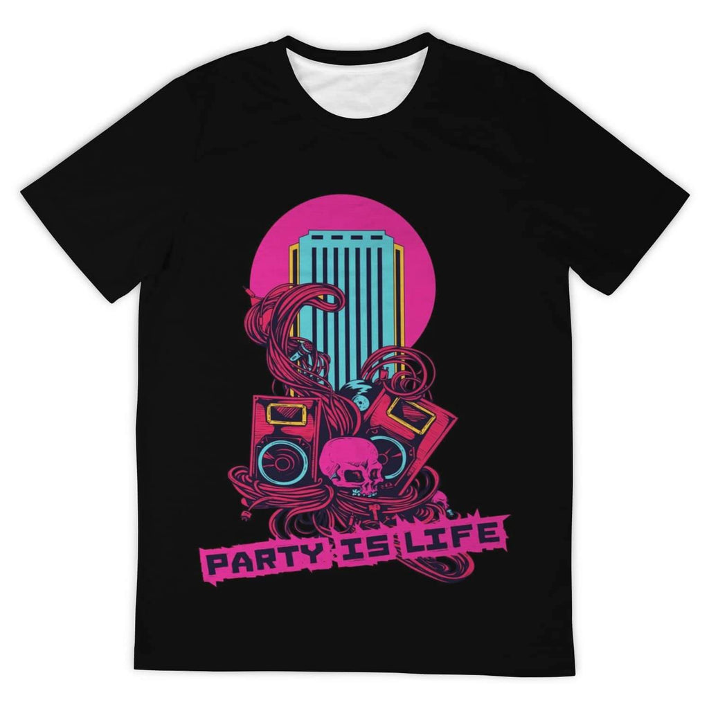 Black 'Till Party Do Us Part Unisex T-Shirt-Shirts & Tops