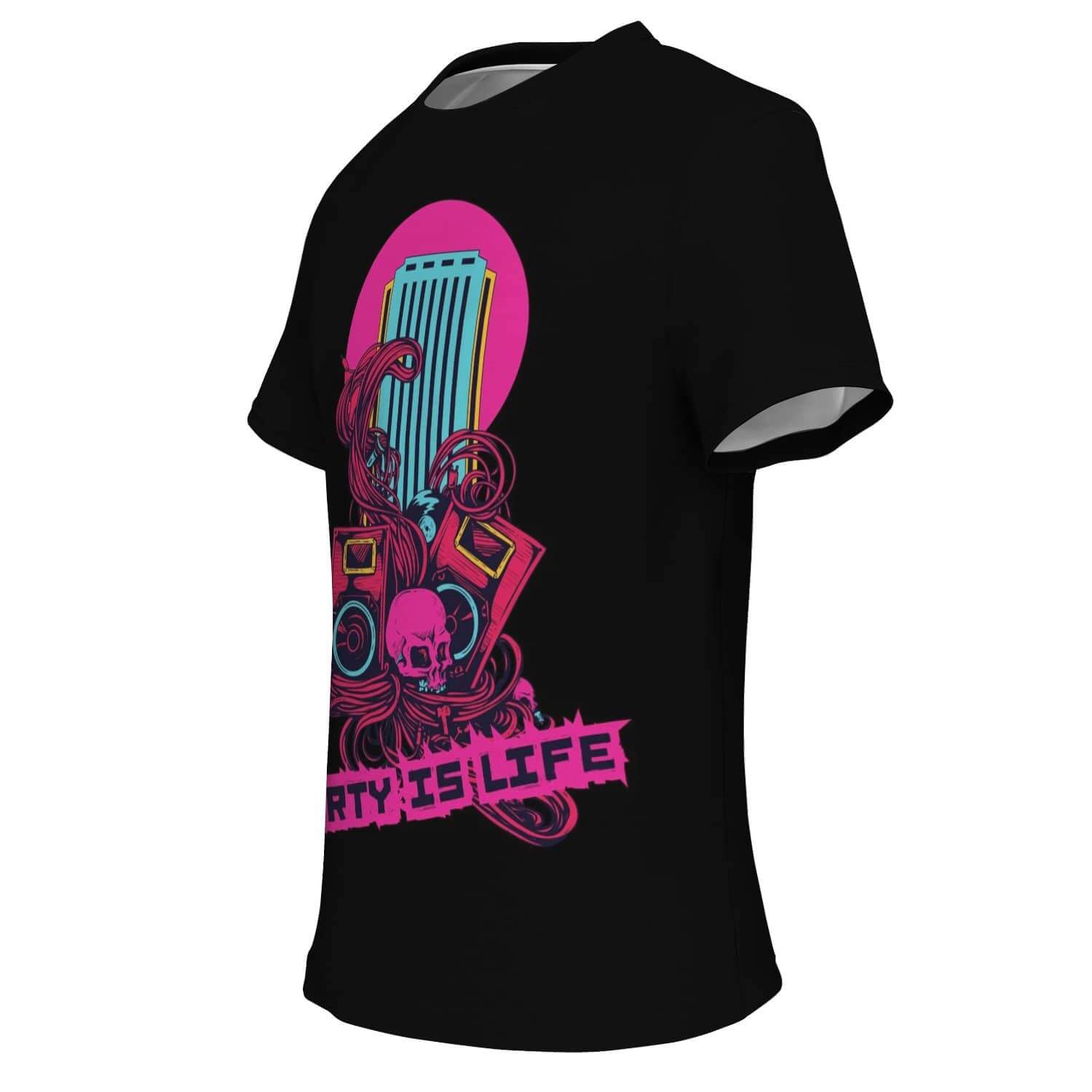 Black 'Till Party Do Us Part Unisex T-Shirt-Shirts & Tops