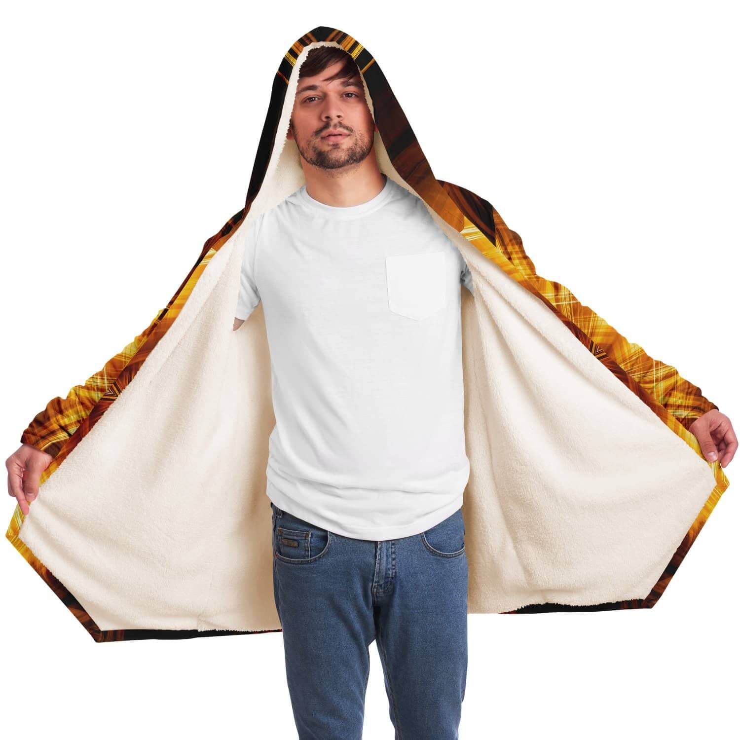 Gold Fire Cloak