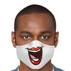 Huge Smile Fase Mask-Fashion Face Mask - AOP