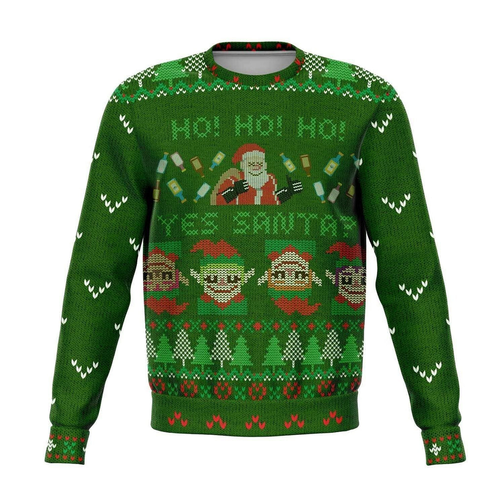 Ho Elves Ugly Christmas Sweater