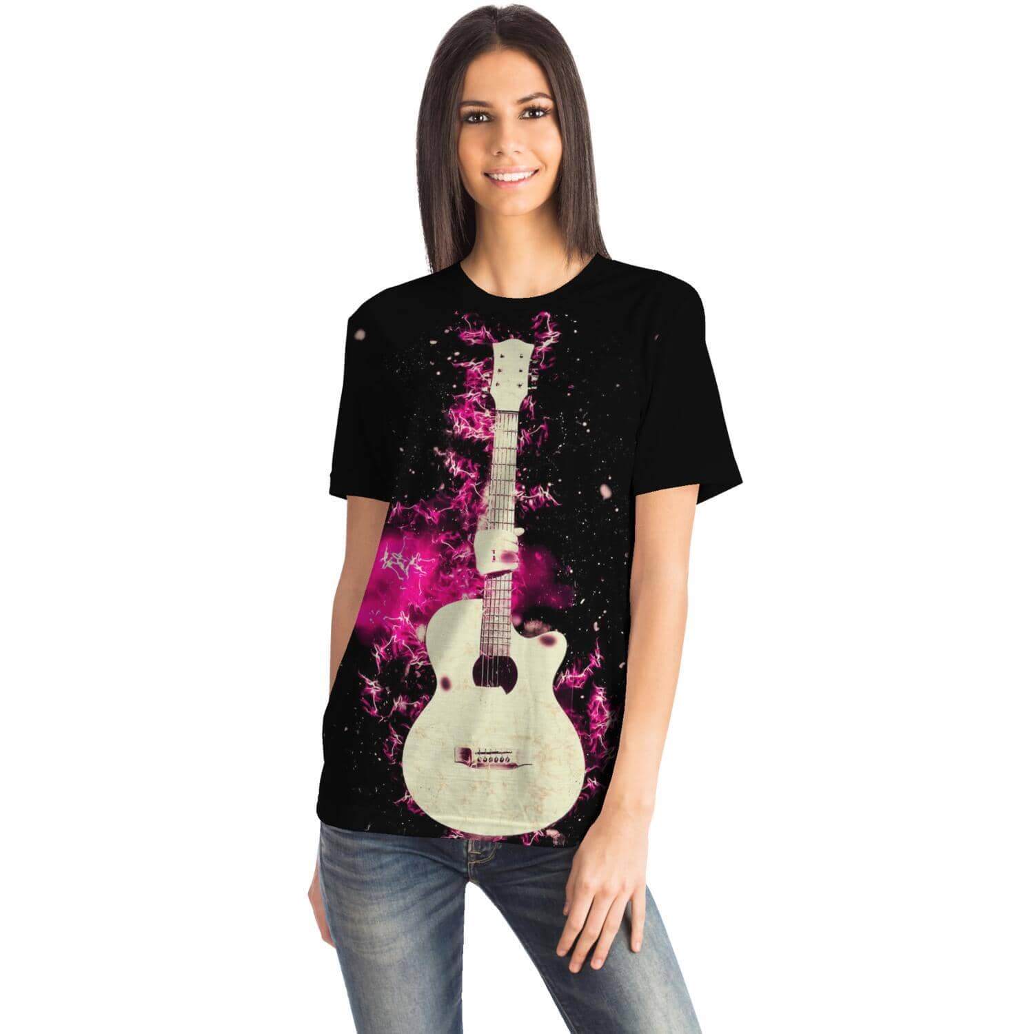 Electricked Guitar-Shirt