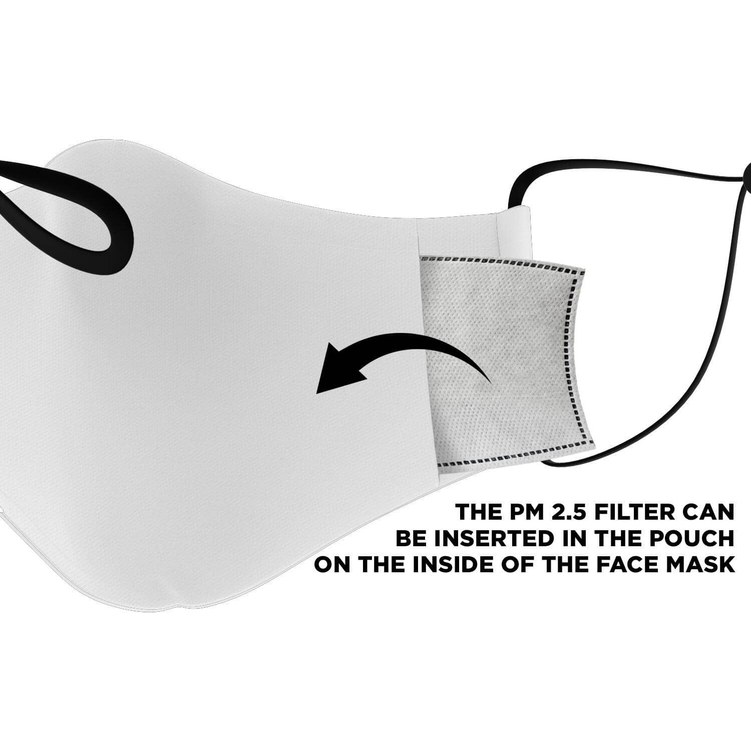Big Smile Face Mask-Fashion Face Mask - AOP