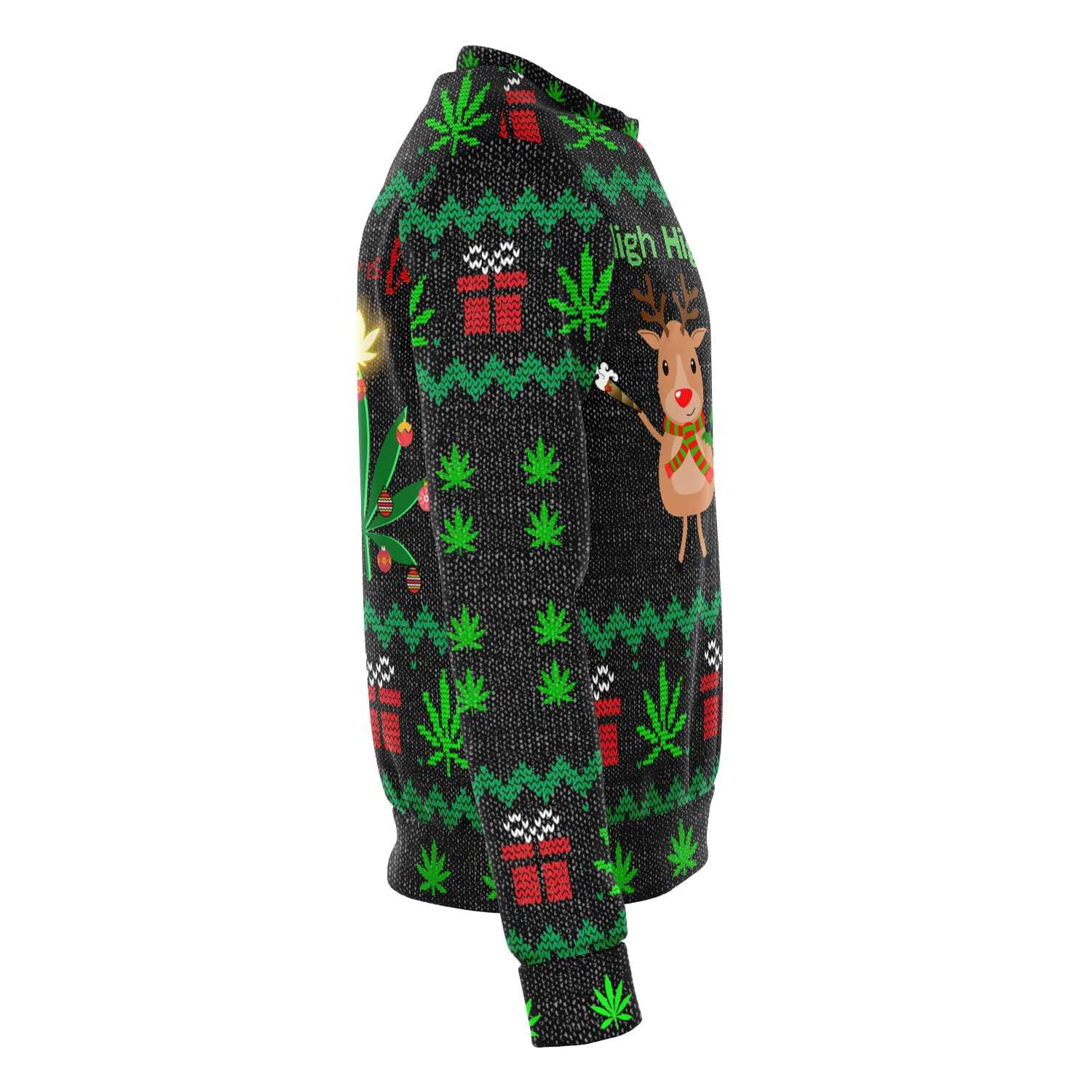 High High High Ugly Christmas Sweater-Ugly Christmas Sweater