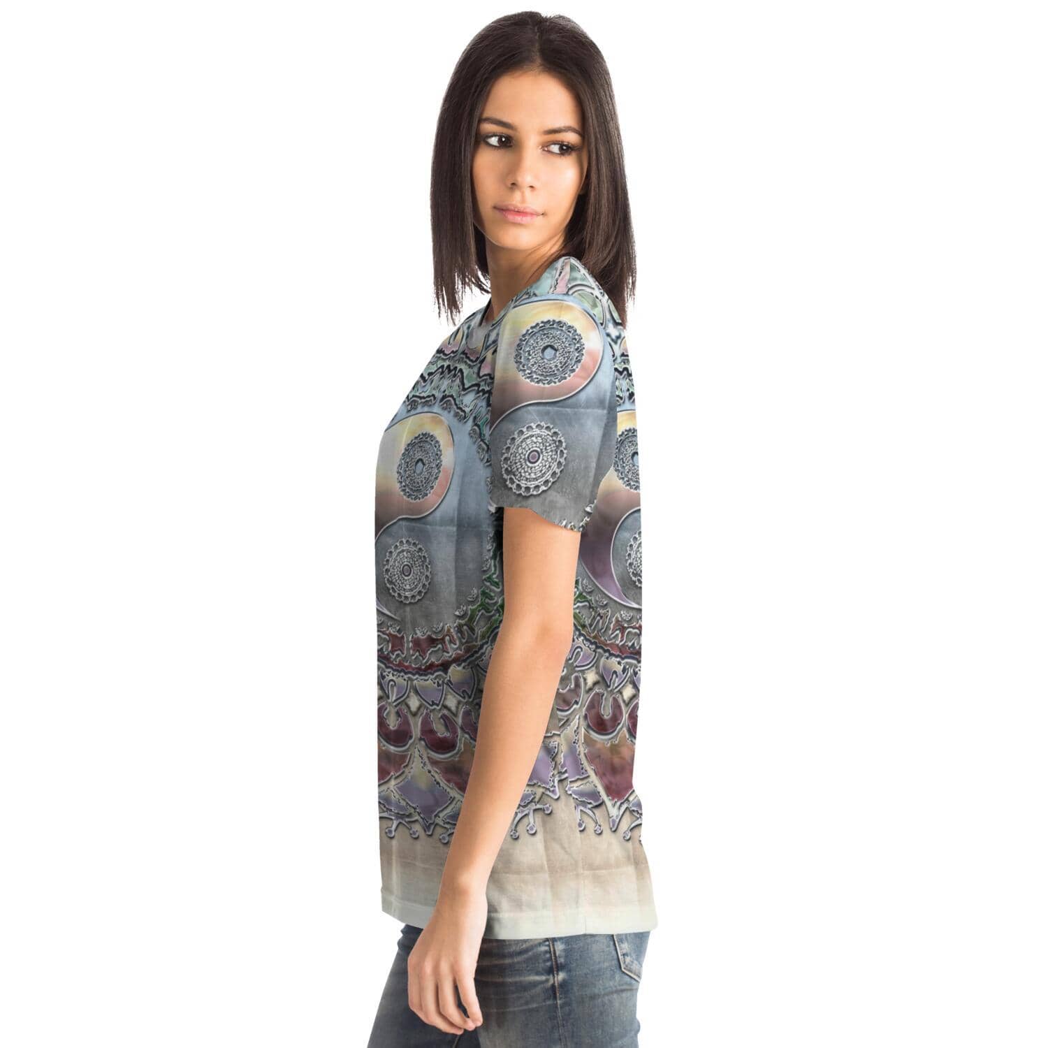 Metallic Yin Yang Shirt-Shirt