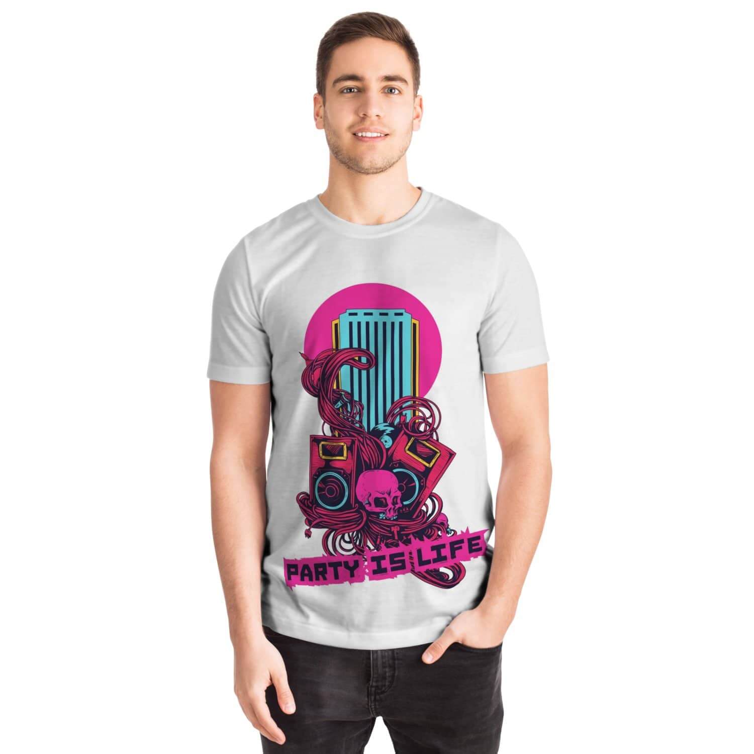 White 'Till Party Do Us Part Unisex T-Shirt-Shirt