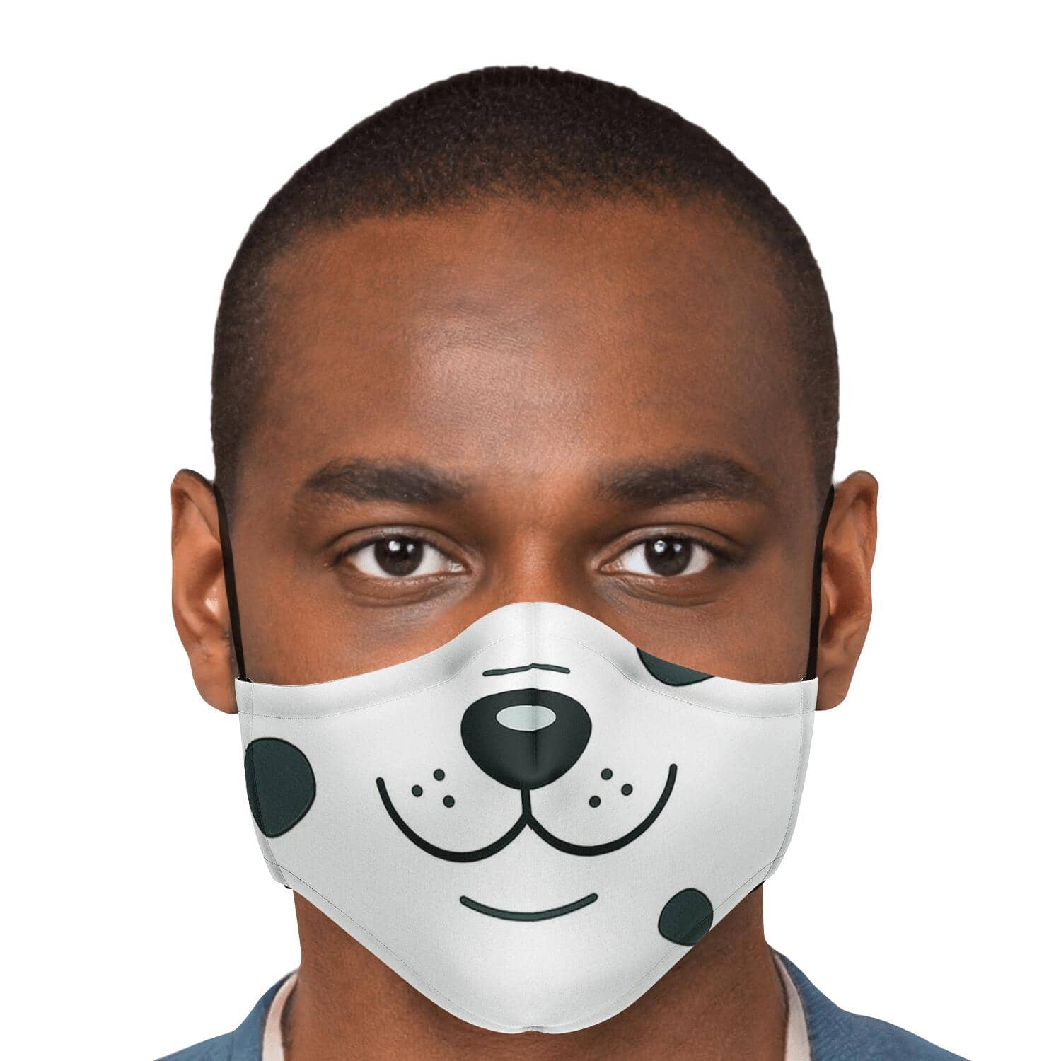 Spotted Doggie Face Mask-Fashion Face Mask - AOP