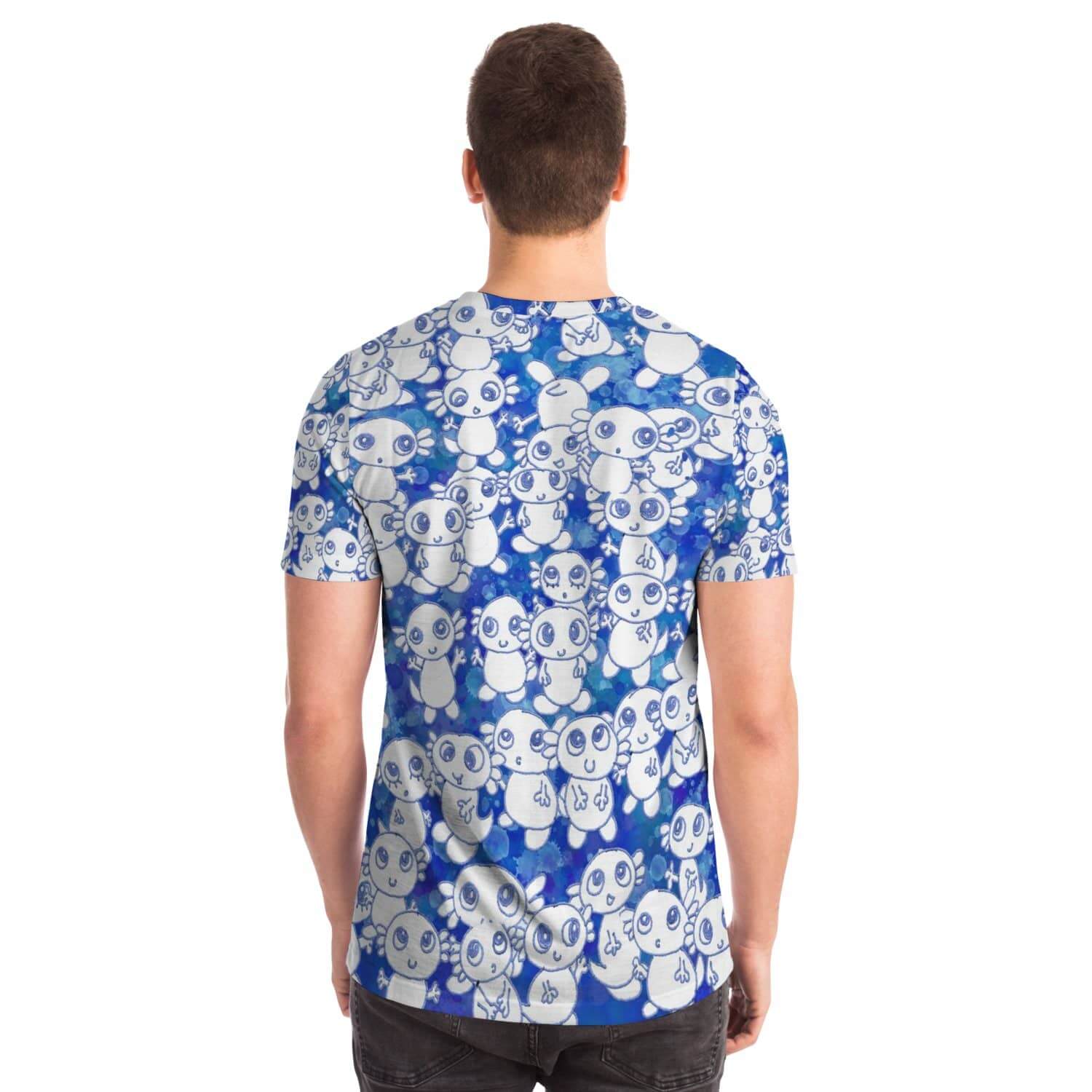Blue Axoltl Party T Shirt-
