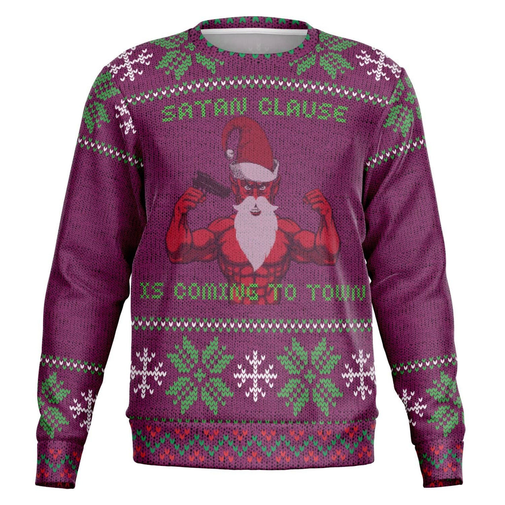 Satan Clause Ugly Christmas Sweater