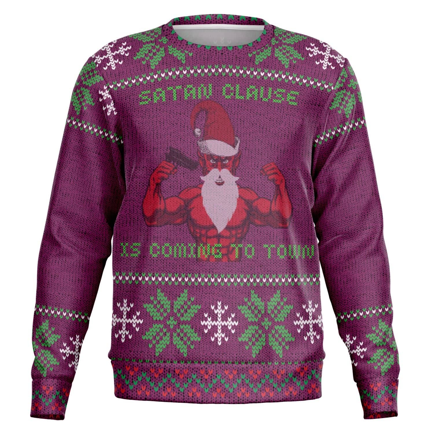 Satan Clause Ugly Christmas Sweater
