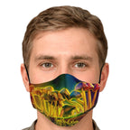 Mushroom Glow Printed Face Mask