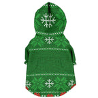 Custom Ugly Christmas Sweaters for Dogs-Fashion Dog Zip-Up Hoodie - AOP