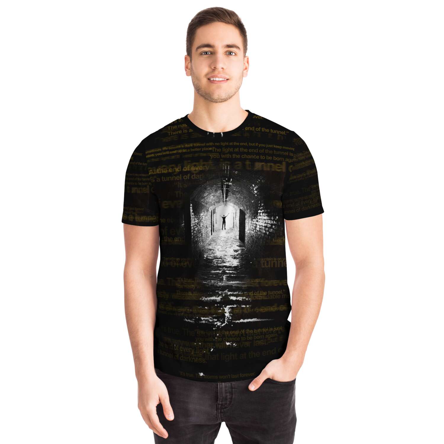 Light at The End of the Tunnel Unisex Shirt-Shirt