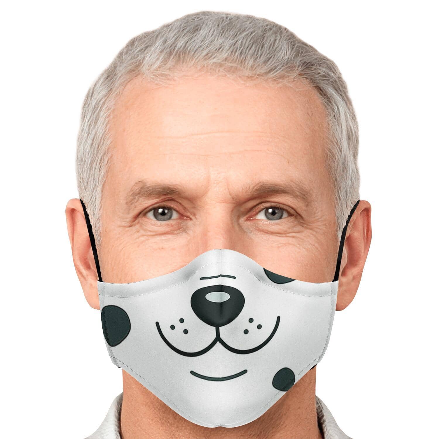 Spotted Doggie Face Mask