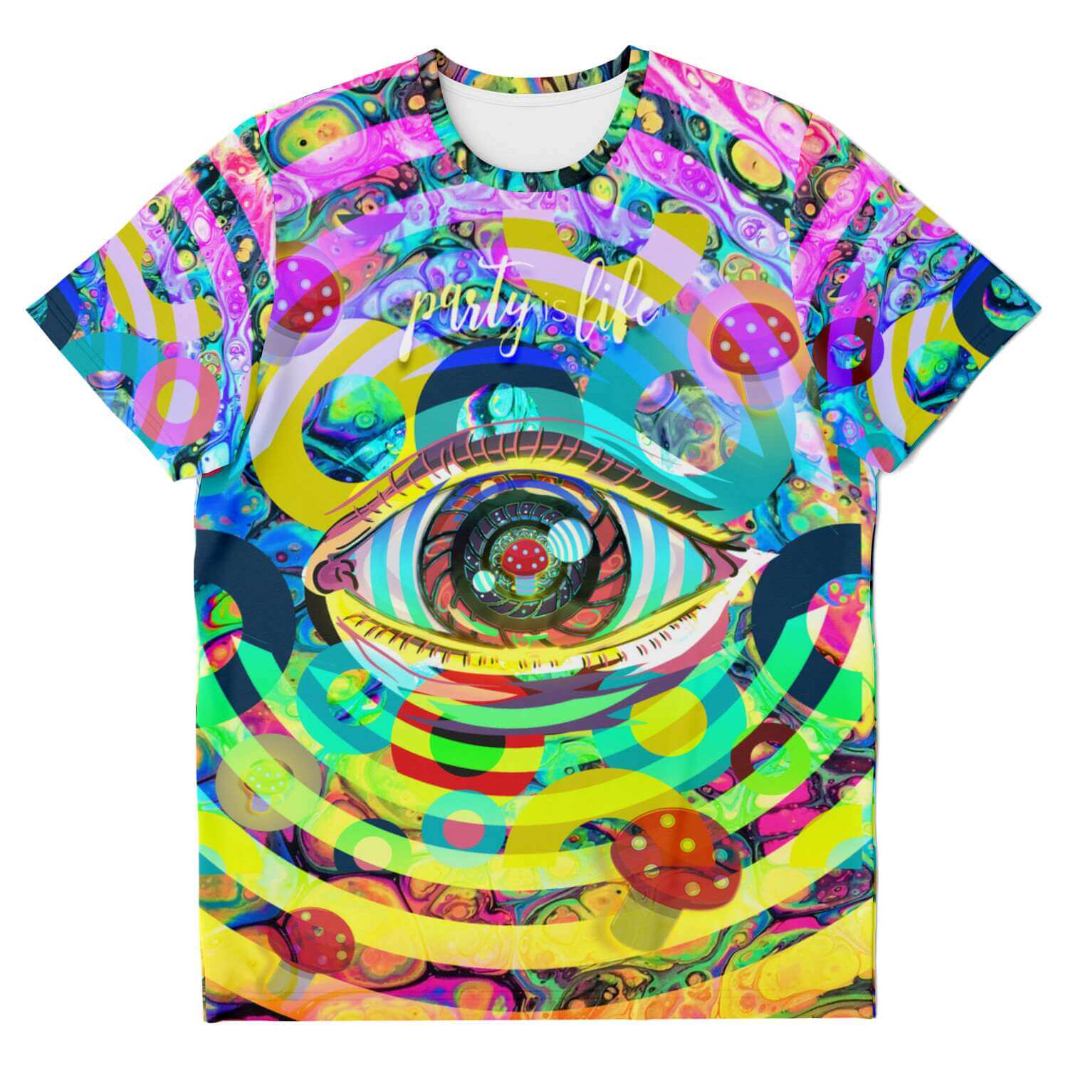 Hypnotic Mushrooms Unisex Shirt-Shirt